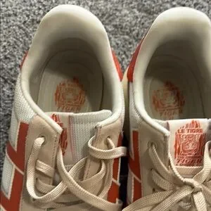 Le Tigre | Shoes | Mens Le Tigre Beige And Red Sneakers Size  display picture 1